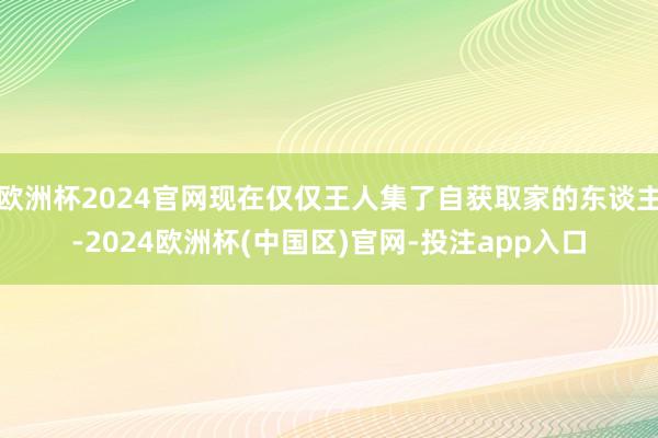 欧洲杯2024官网现在仅仅王人集了自获取家的东谈主-2024